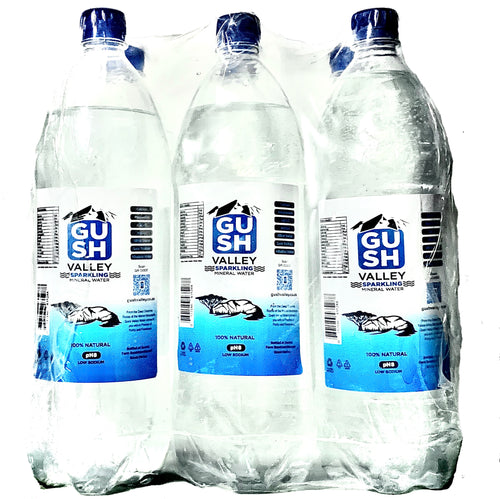 1,5 litre Sparkling Mineral Water x 6